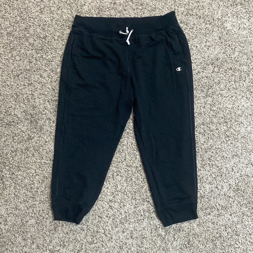 Champion Black Capri Joggers